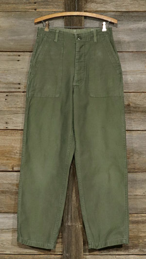 カーゴパンツ [CP843] US ARMY ベイカーパンツ 70's -古着屋 DUFF