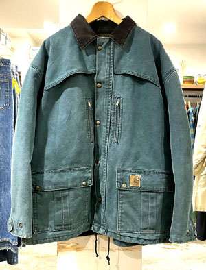 カバーオール [FD155] carhartt ダック地 ワークジャケット 80s USA製