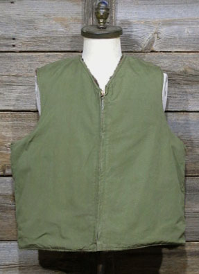ミリタリーJK [FZ908] U.S.NAVY デッキベスト 40's -古着屋 DUFF